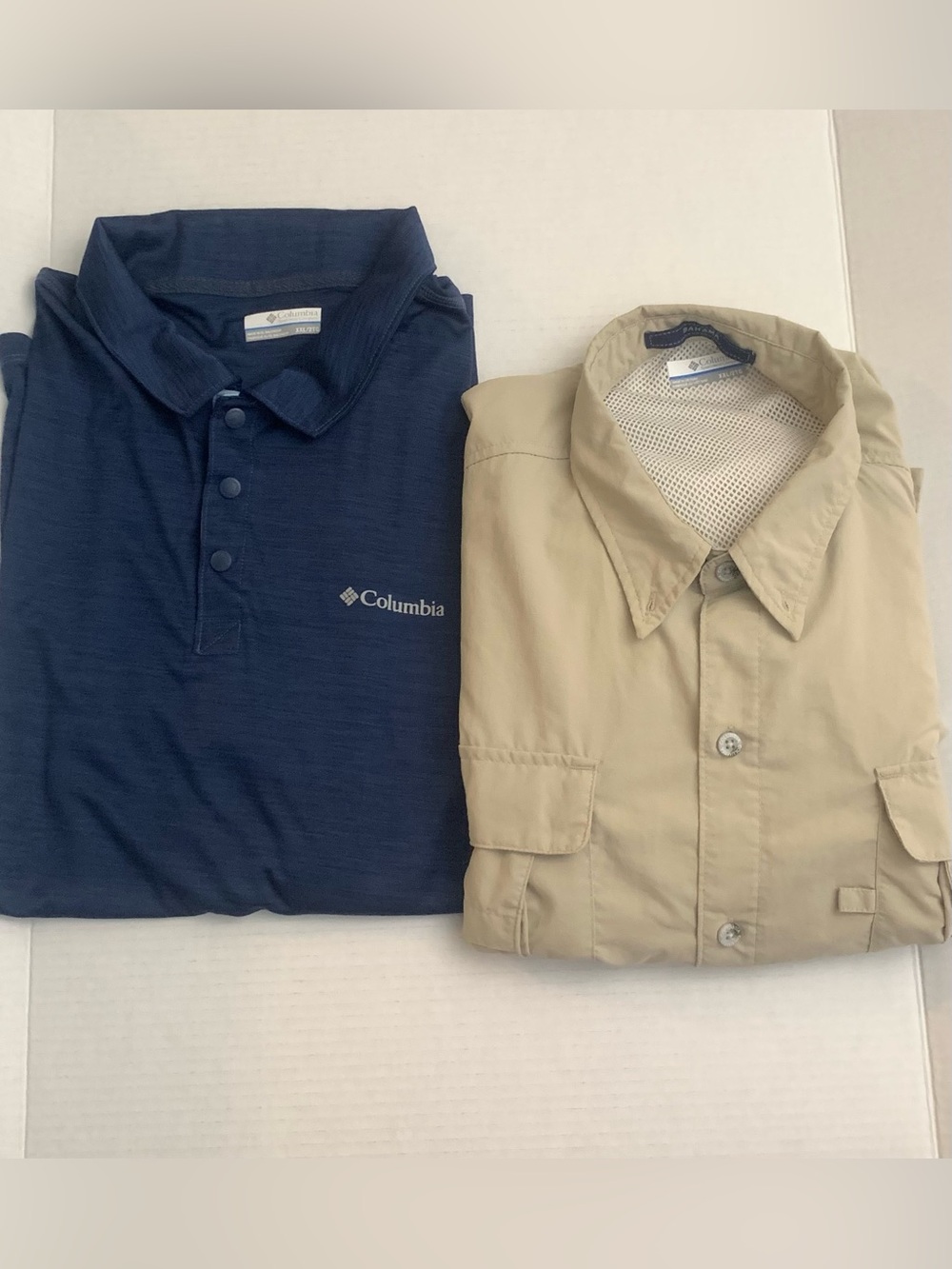 Lot 2 Columbia Men's Shirts